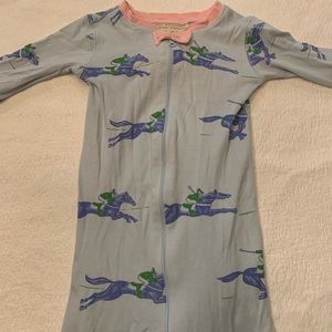 Beaufort Bonnet Keenland 100% Pima Cotton Zip up Noelle Night Night 18-24 months